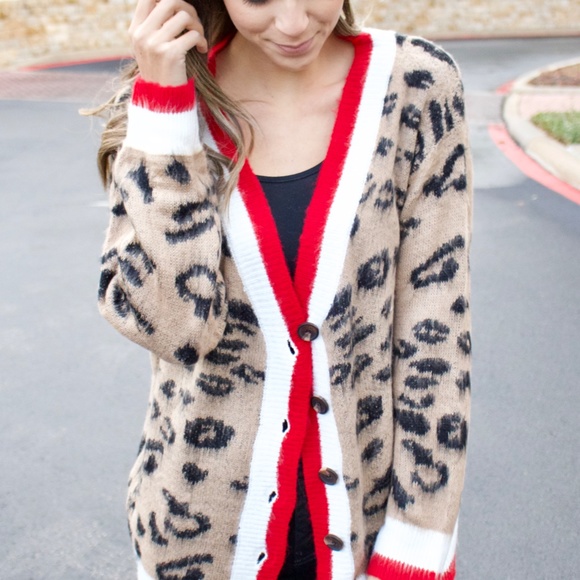 Leopard Cardigan - Picture 3 of 3
